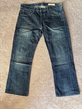 Polo by Ralph Lauren Men's Straight Jeans in Dark Indigo Wash